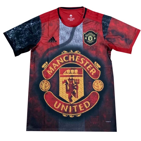 Entrenamiento Manchester United 2019-2020 Rojo Negro